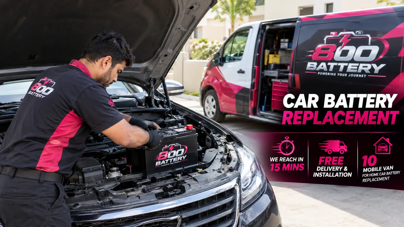 Mobile Car Battery Replacement at Your Location