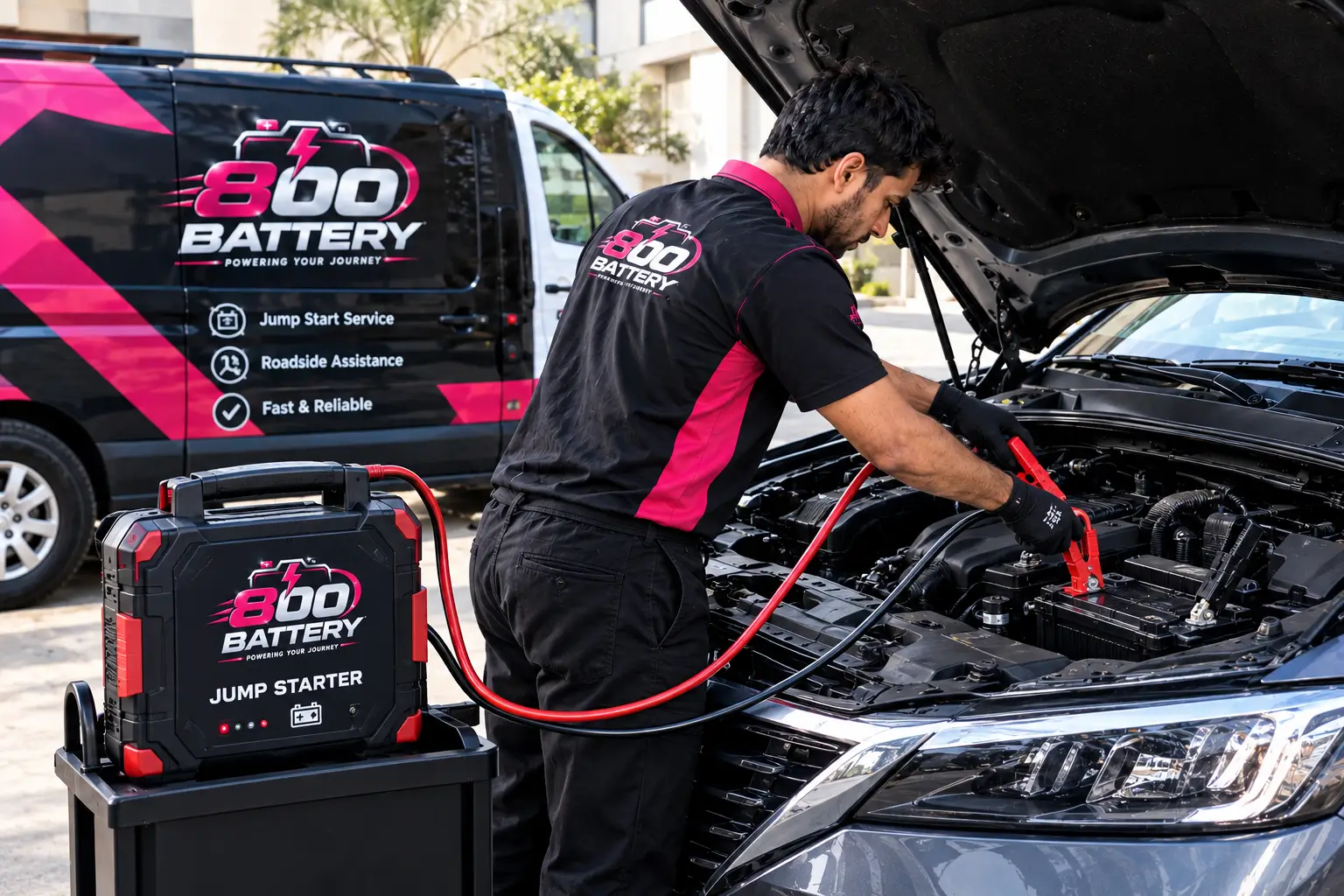 Car Jump-Start Service in Dubai – Get Your Car Started Again